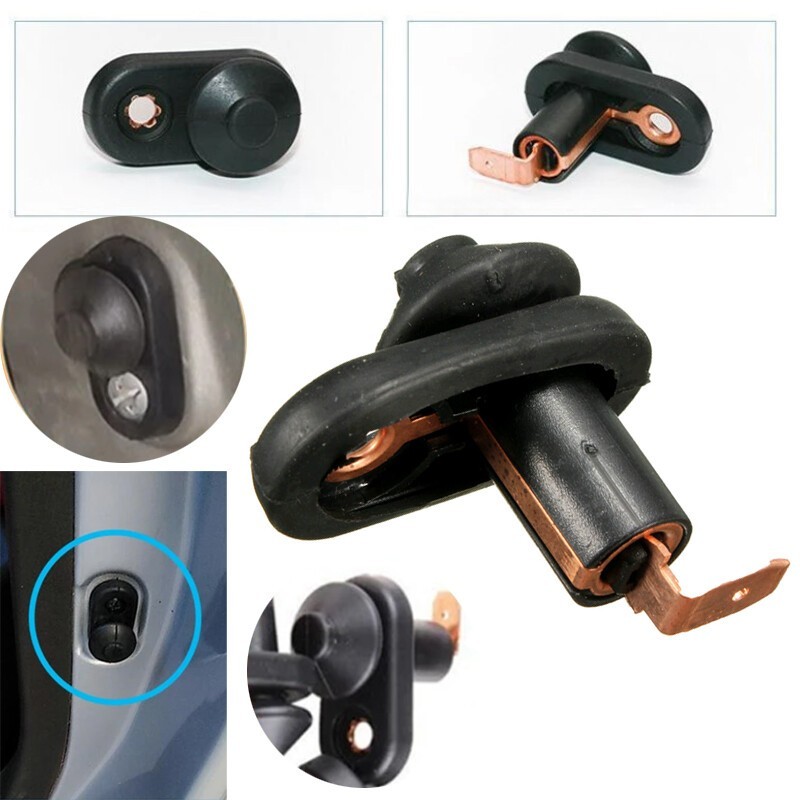2Pcs Car Interior Door Courtesy Light Lamp Switch Button Panel Induction Switch