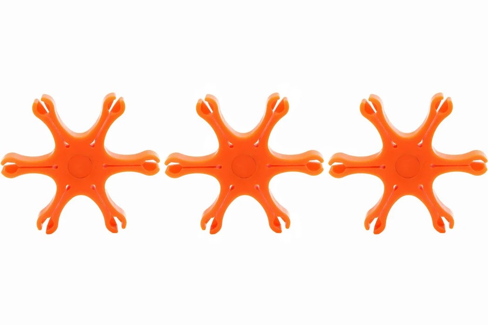 Muzzleloader Flexible Black Powder Revolver #10 Star Capper - 3 Pack