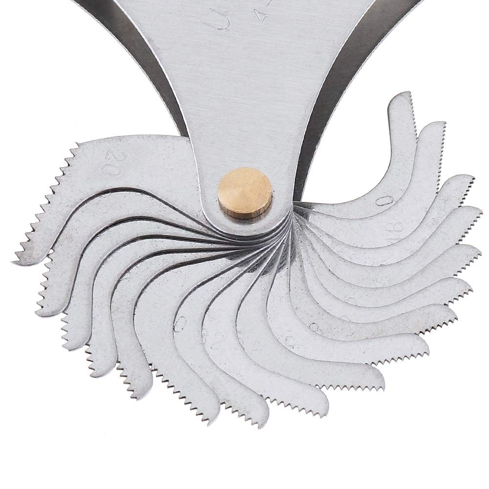Imperial America SAE Screw Thread Pitch Gauge, Stainless Steel US Specification
