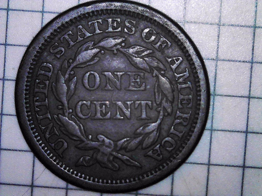 1853 Large Cent...Nice Original ... Very Fine...Check it out !!