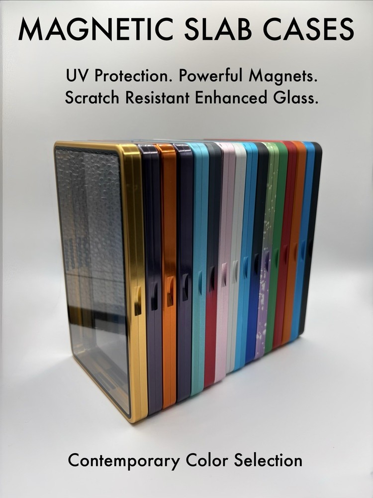 Magnetic Slab Case Protector compatible with PSA/ CGC, UV Protection