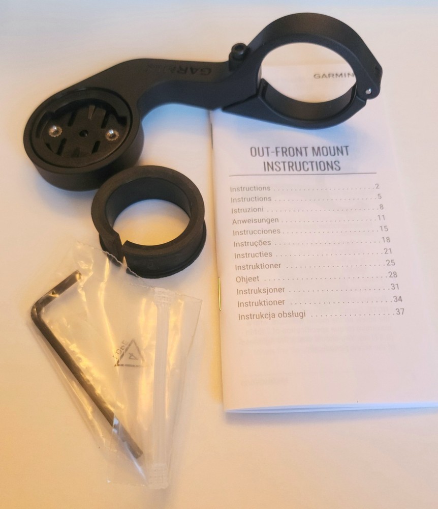 Garmin Edge Forerunner Out Front Bike Handle Bar Mount