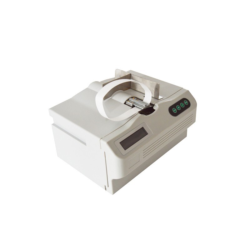 110V Automatic Mini Cross Tying Machine 2.5-15CM Binding Width, Up to 10CM Thick