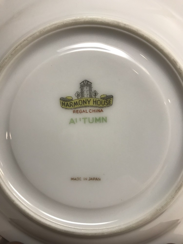 Harmony House Autumn Saucers