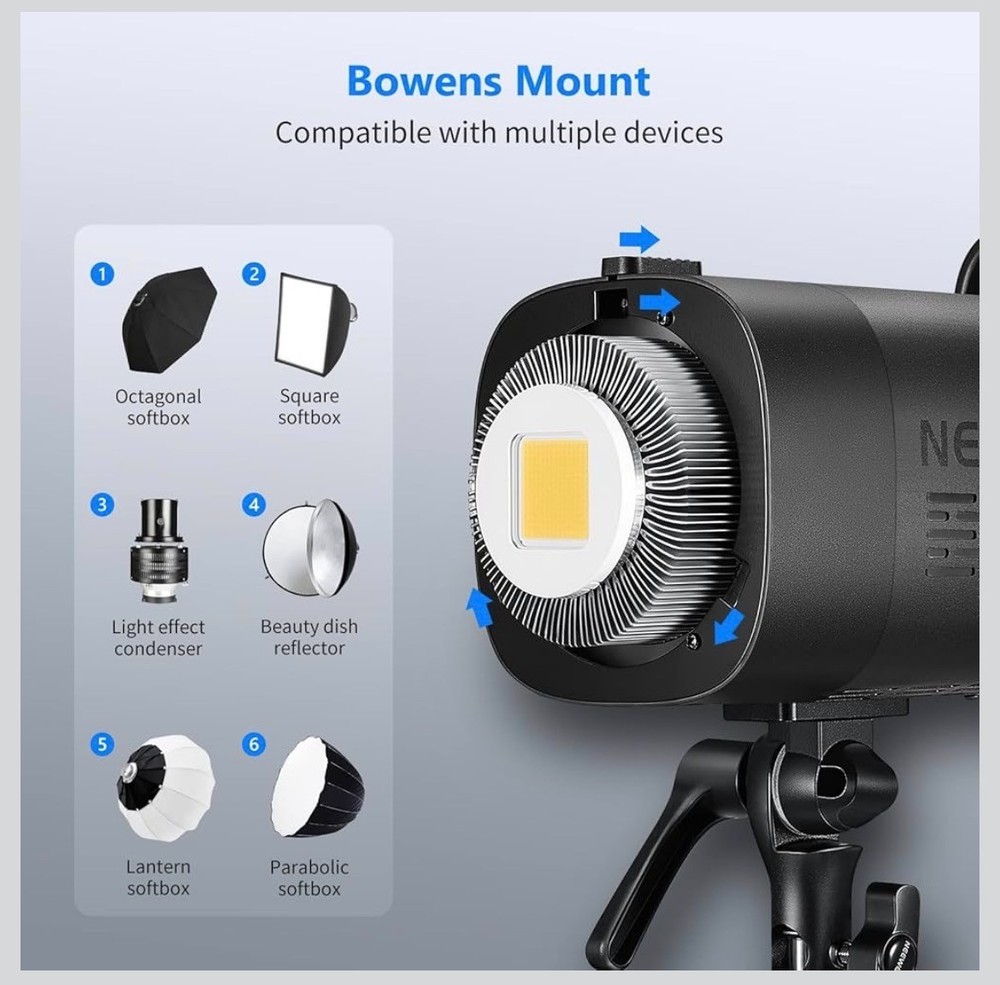NEEWER CB60 60W LED Video light 5600K Version Continous Lighting with Remote