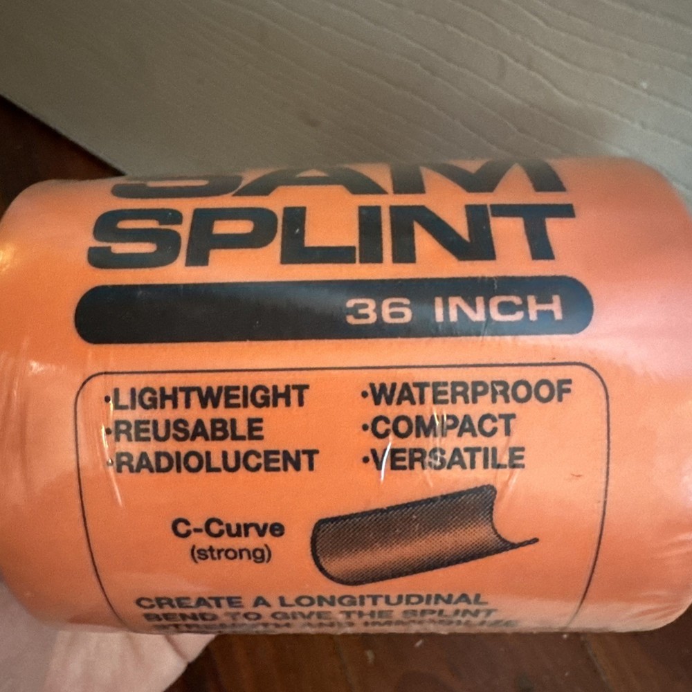SAM® SPLINT - ORIGINAL 36" - ORANGE/BLUE ROLL