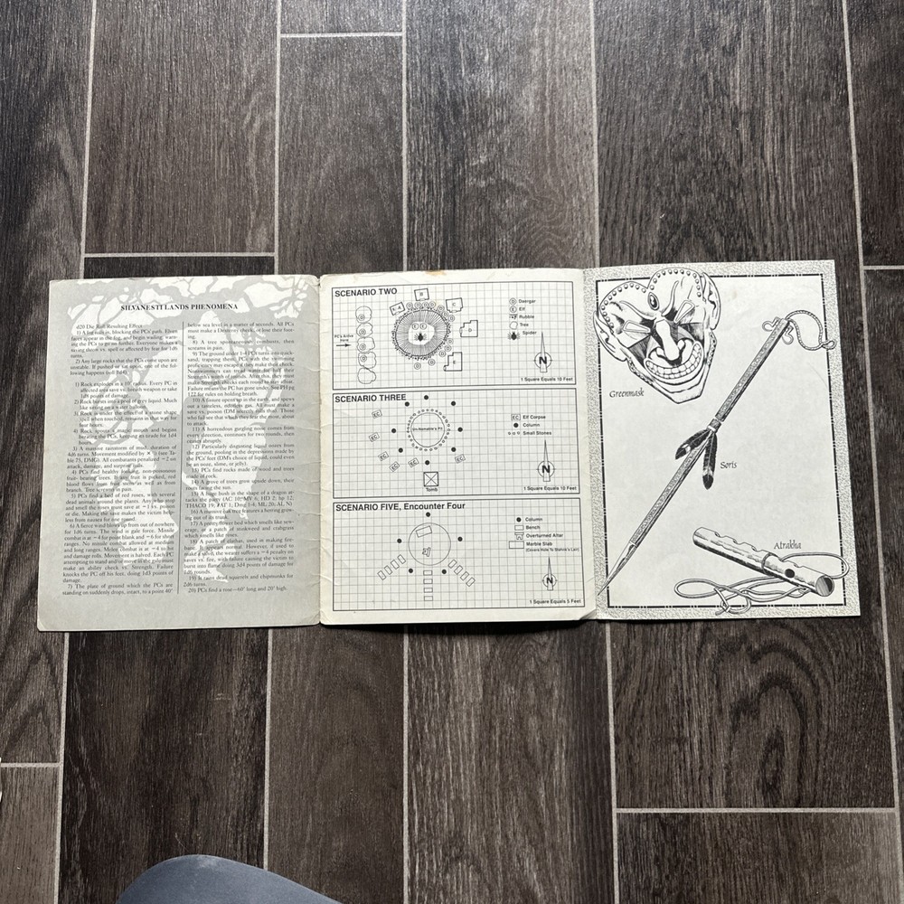 Tree Lords DLS2 Dragonlance 2nd edition AD&D 2e D&D Dungeons Dragons