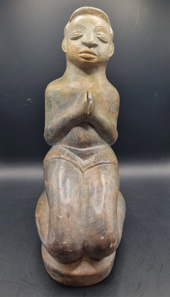 Gabon Stone Statuette