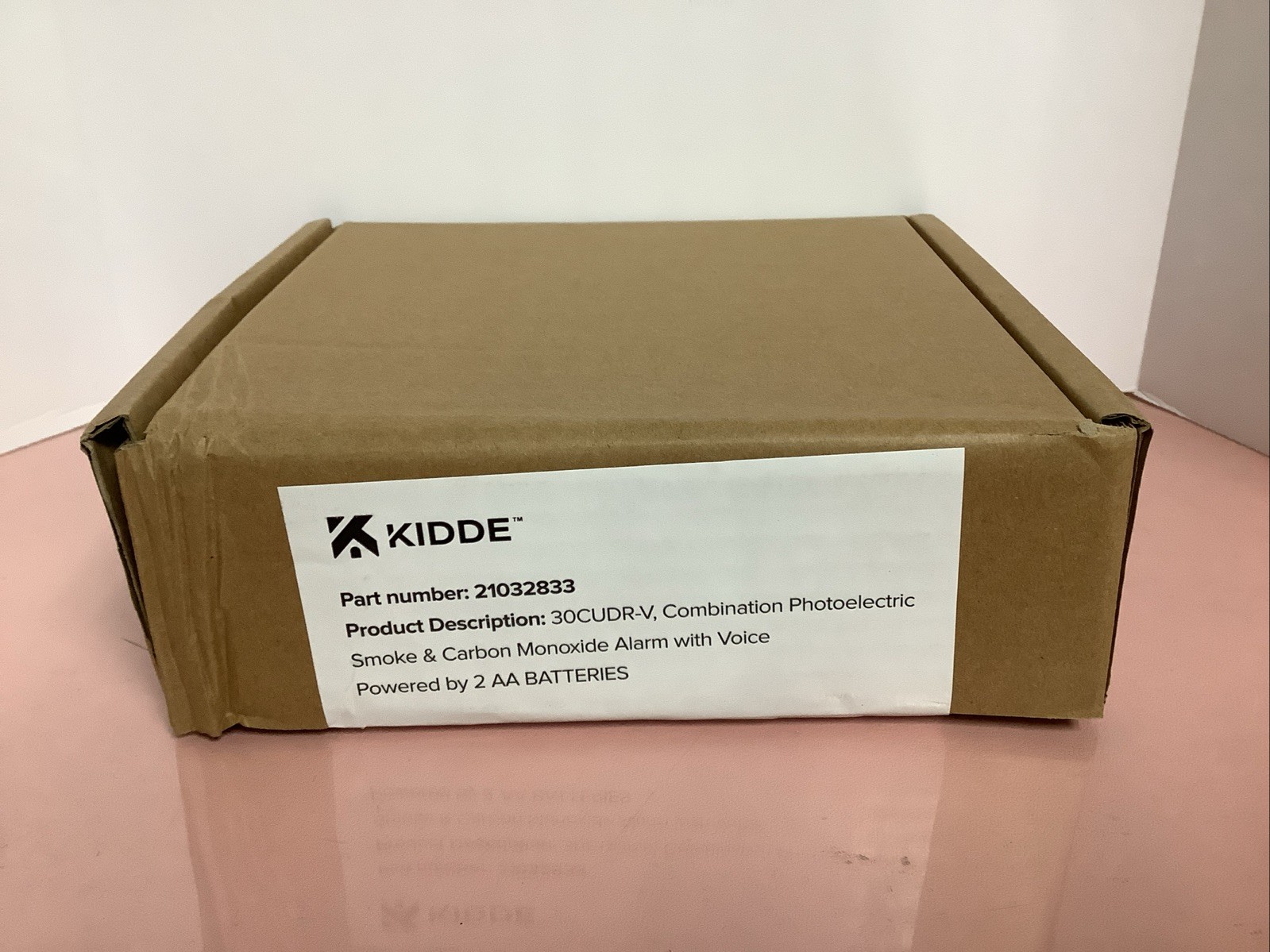 Kidde 30CUDR-V Smoke & Carbon Monoxide Detector, AA Battery, Voice Alerts, New