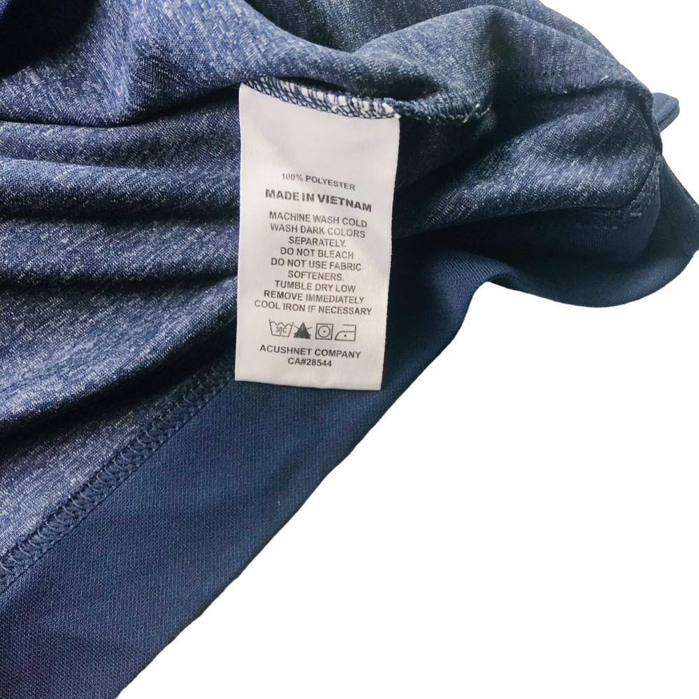 Foot Joy FJ Men's Performance 1/4 Zip Pullover Jacket Navy Blue • Large