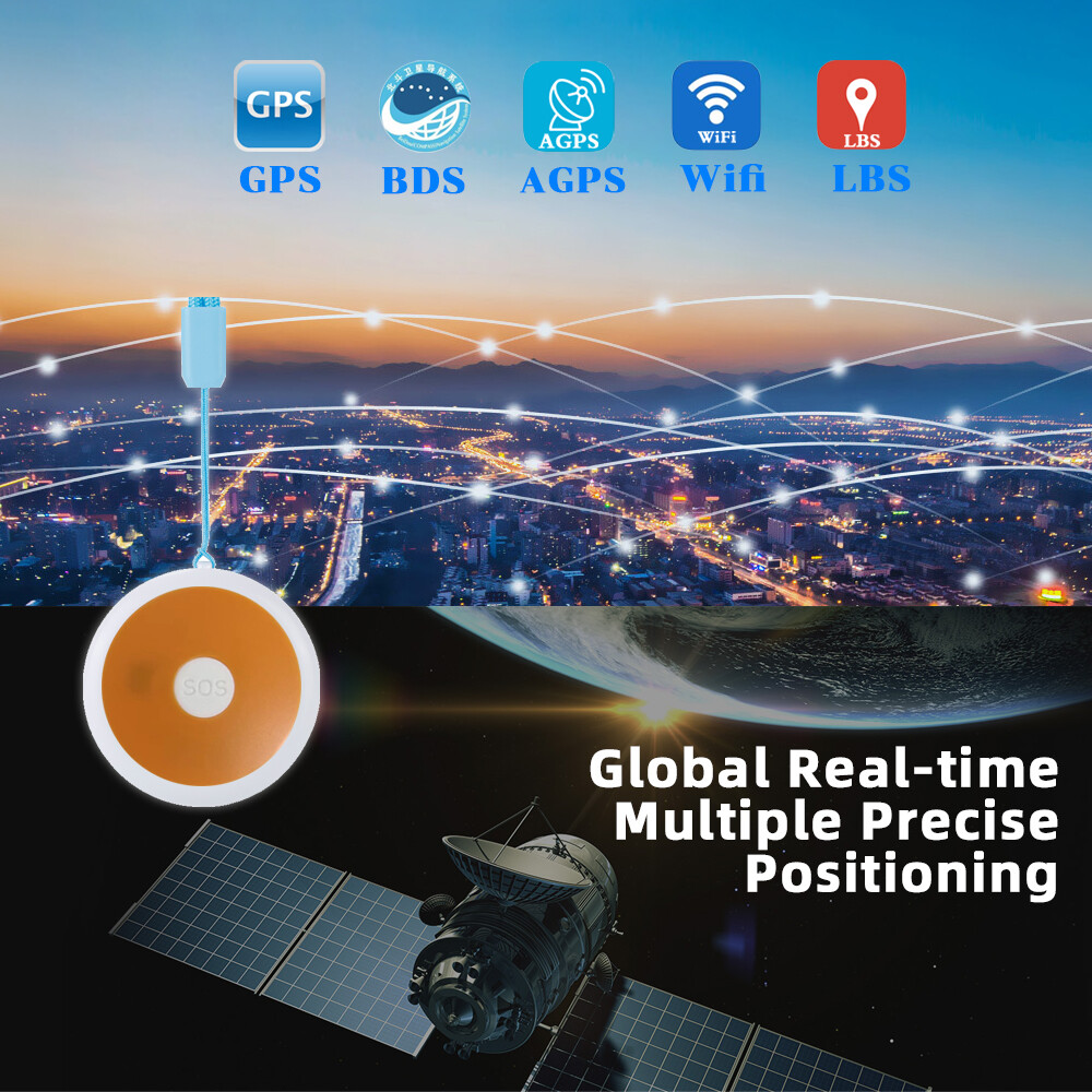 4G GPS Tracker Real time Tracking Device SOS Location For Children Elderly Pets