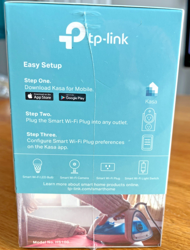 TP-Link HS100 Smart WiFi Plug works with Google Assistant & Amazon Alexa New!