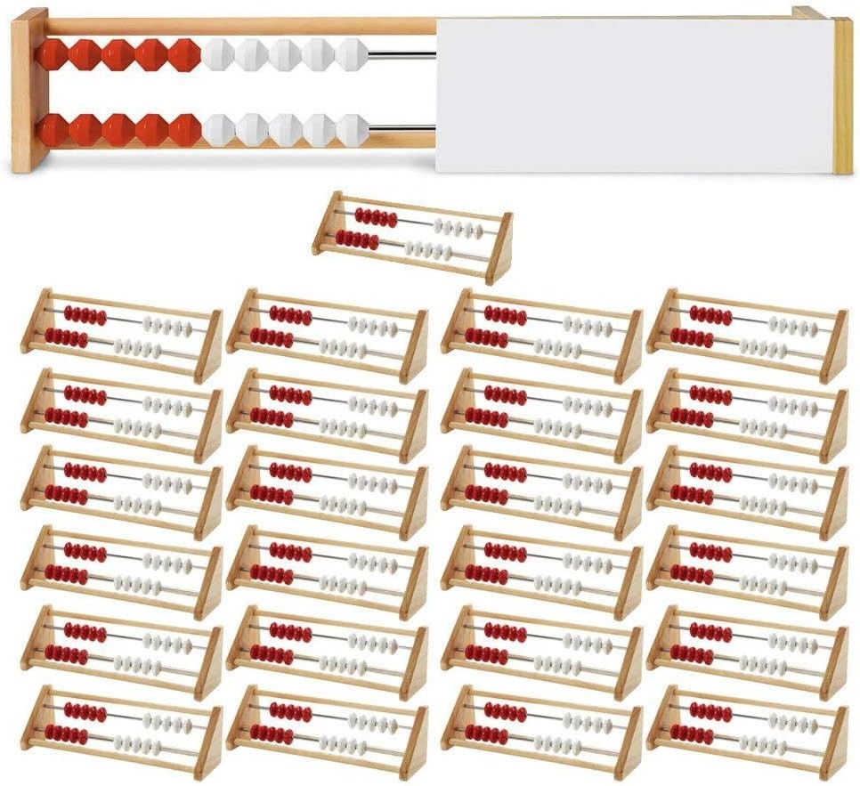 Classroom Abacus Set 26 Bead Rekenrek for Math