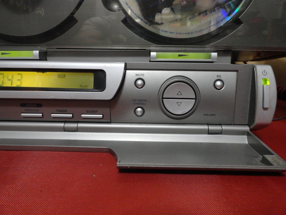 EMERSON MS3100 TRIPLE PLAY LINEAR 3 CD CHANGER