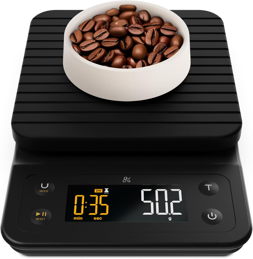 Coffee Scale with Timer – 0.1G Precision Digital Coffee & Espresso Scale for Pou