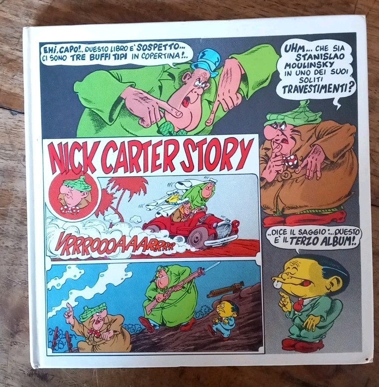 Nick Carter Story Comic. 1974.