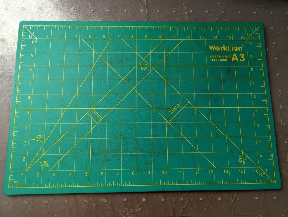 Extra Large 24"x36" Double-Sided Cutting Mat - Eco-Friendly & Scratch Resistant