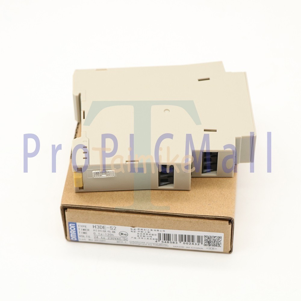 New In Box OMRON H3DE-S2 Time Relay Timer~
