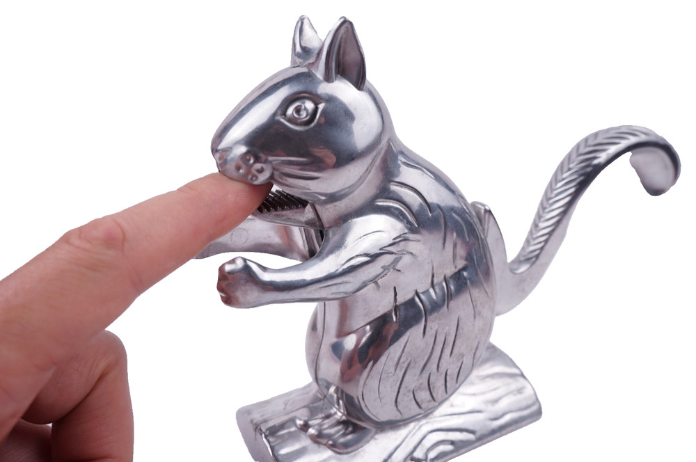 Metal Squirrel Nutcracker