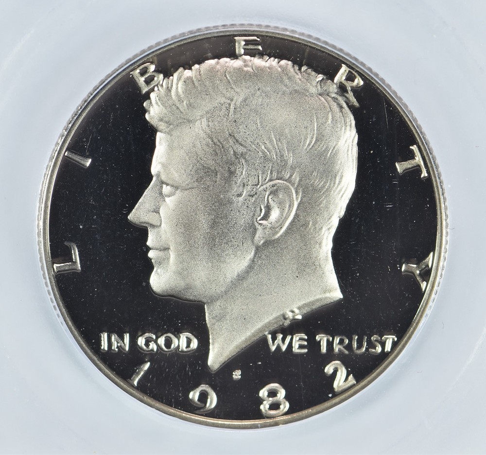 1982-S Kennedy Half Dollar PR70 DCAM ICG