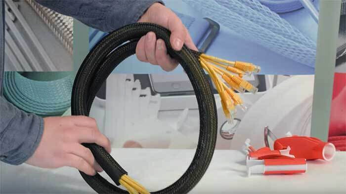 ALL SIZES & COLORS 5 FT - 100 FT. Expandable Cable Sleeving Braided Tubing LOT