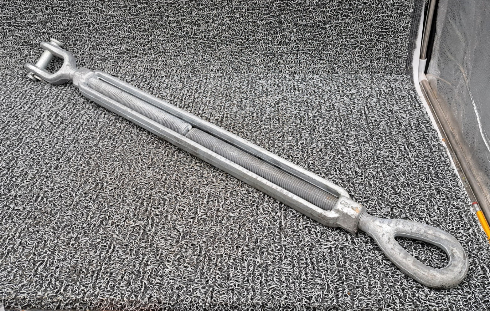 Turnbuckle 7/8 X 18, Jaw X Eye,  Hot Dipped Galvanized