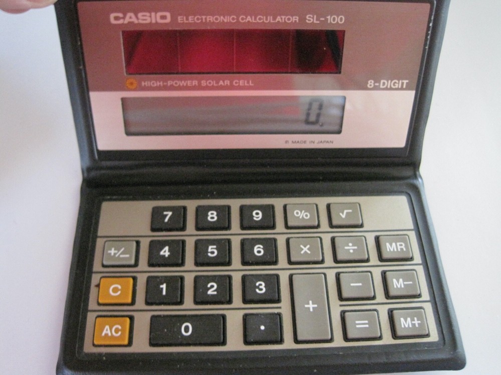 Casio Solar Calculator SL100