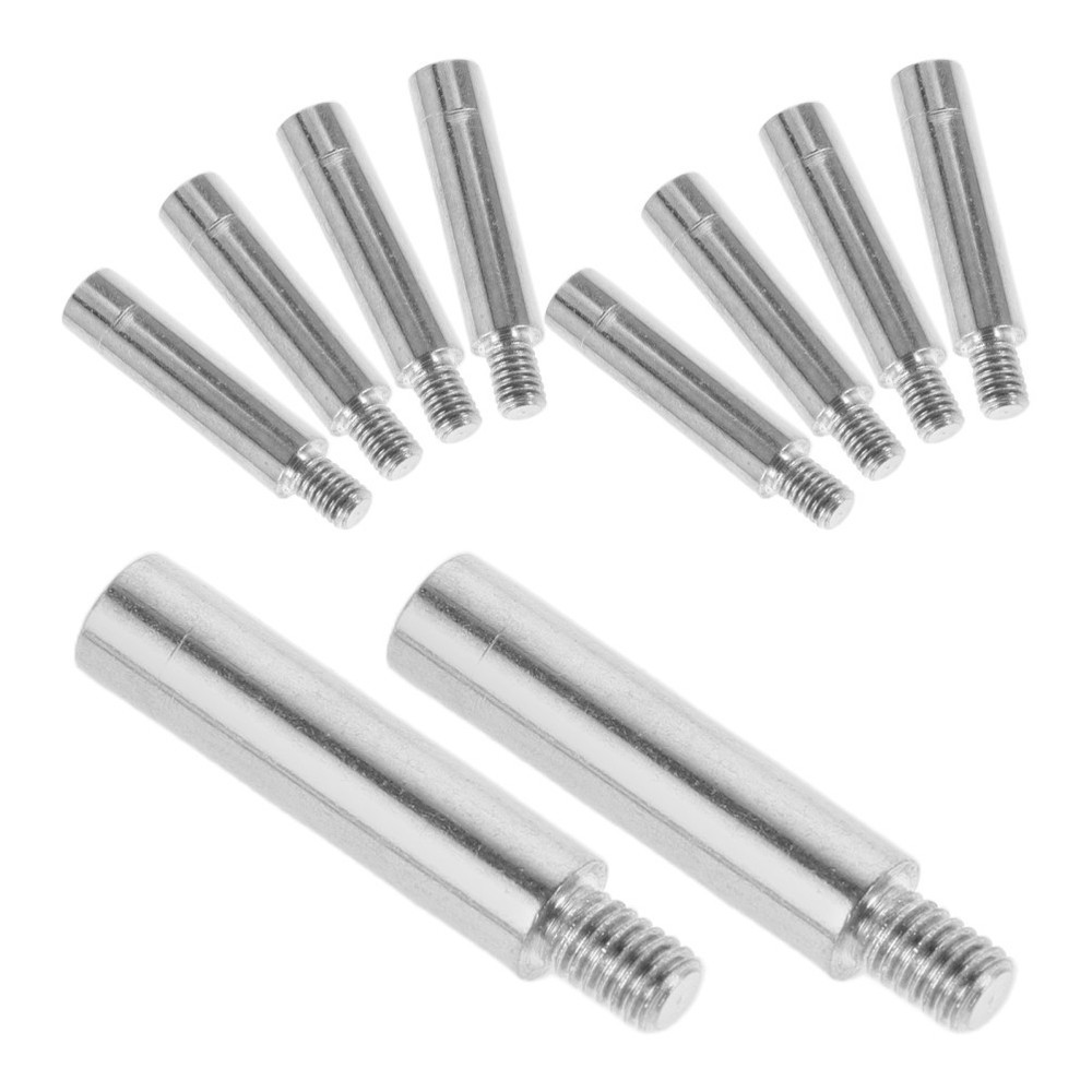 10 Pcs Music Box Replacement Spindle Extensions Bars Movement Shaft Extender
