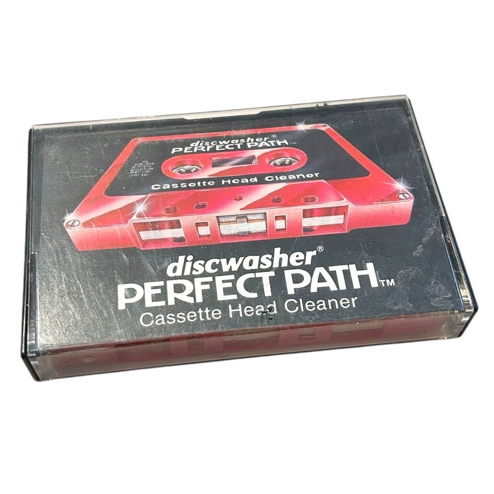 discwasher Perfect Path Cassette Head Cleaner Vintage