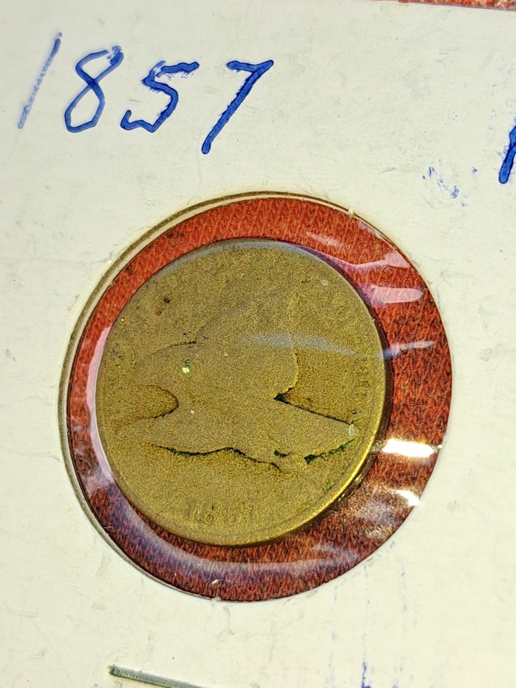 1857 US Flying Eagle One Cent Penny