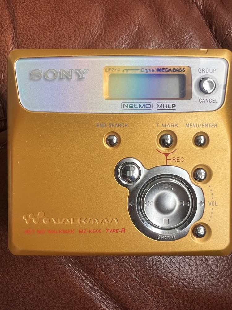 Sony Net MD Walkman MZ-N505 Type R