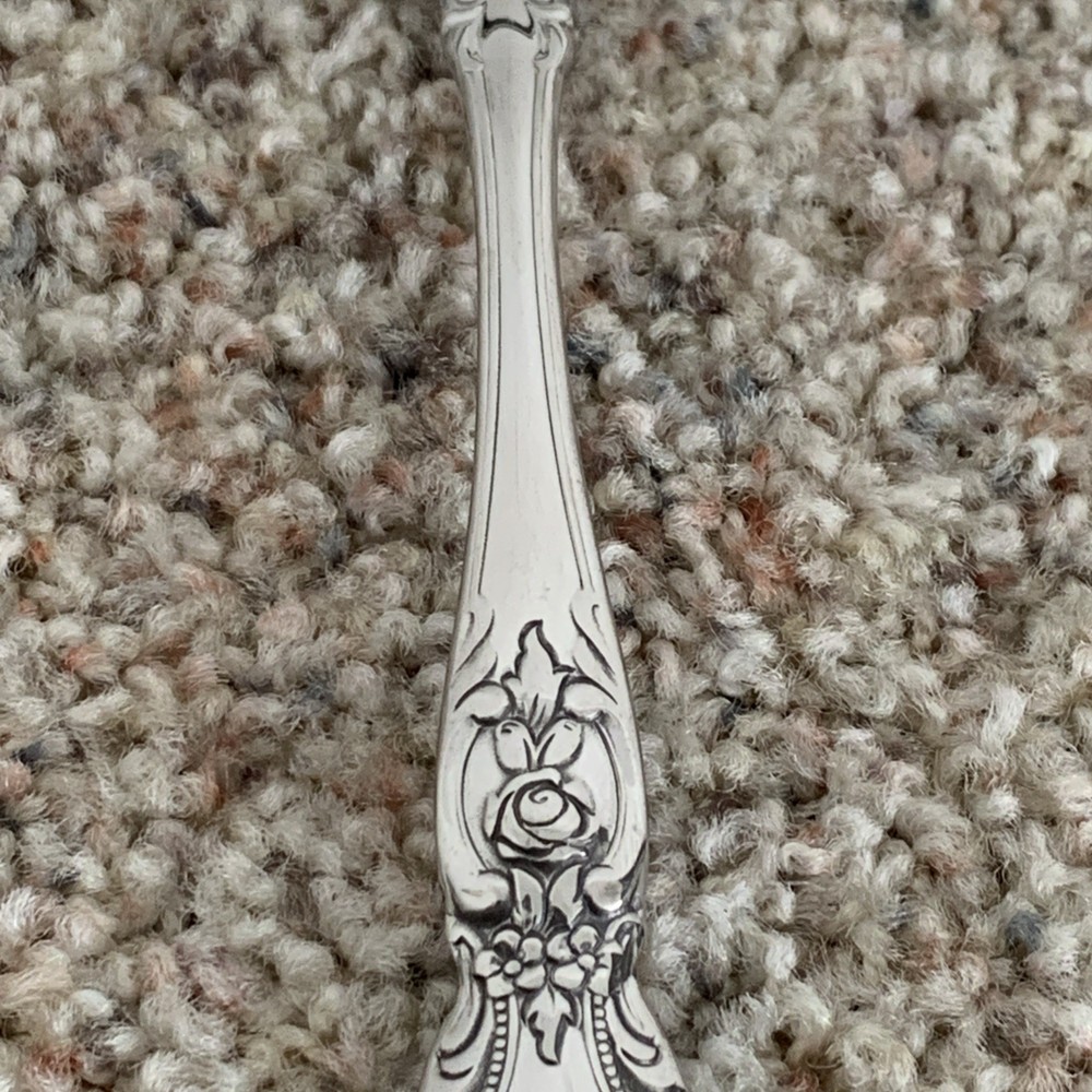 Oneida FREDERICK II 8.5 Serving Spoon Stainless Heirloom Cube Glossy Silverware