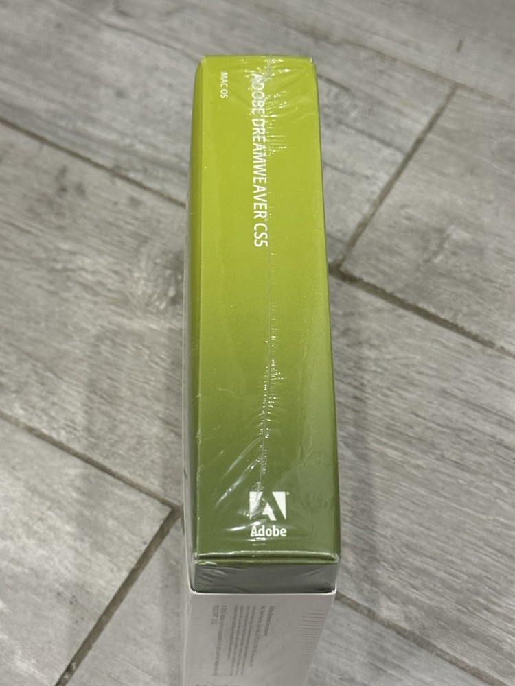 👨‍💻 Adobe Dreamweaver CS5 - Mac OS - Full Retail Box - Web Design Software