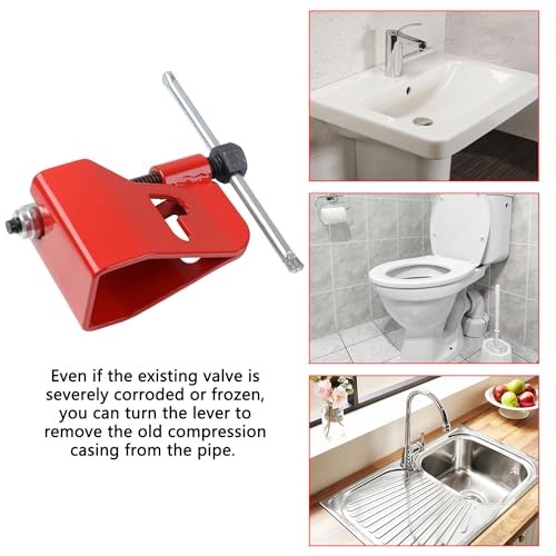 Compression Sleeve Puller Tool for Ferrule Puller for 1/2” Copper Water Red