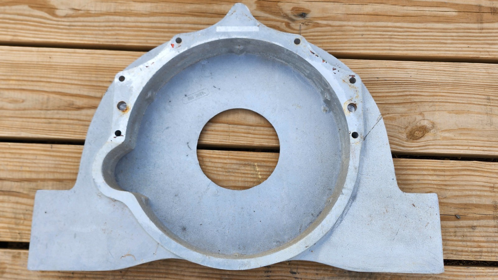 Vintage 1960's? Edelbrock Rear Engine Mount Plate Hydroplane? Jet Boat?