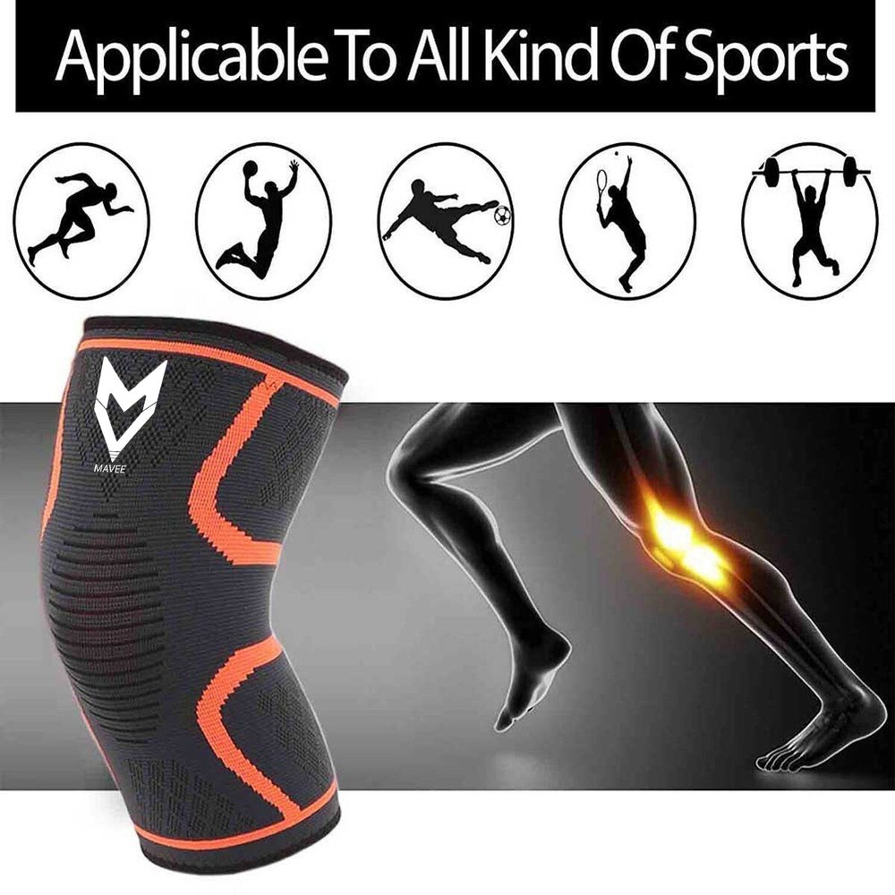 Knee Support Sport Brace Compression Sleeve