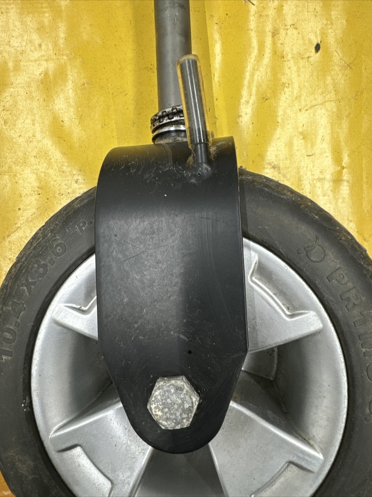 🥇Front Caster & Fork for Pride Maxima Mobility 3-Wheel Scooter 10x3 Solid Wheel