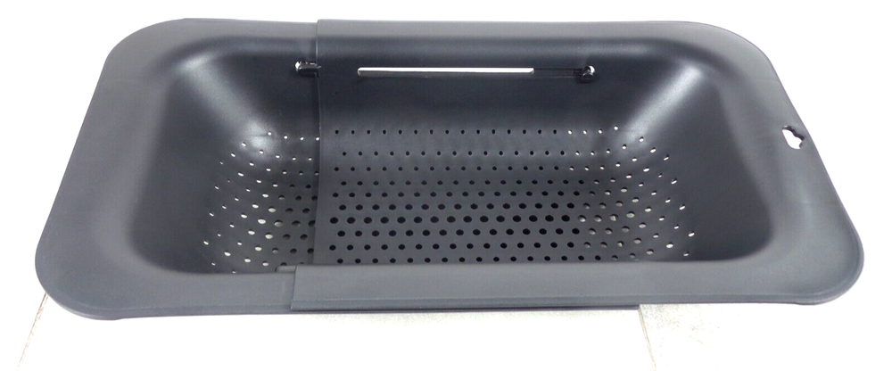 COLLAPSABLE SINK COLANDER AND STRAINER BLACK (O20094-1