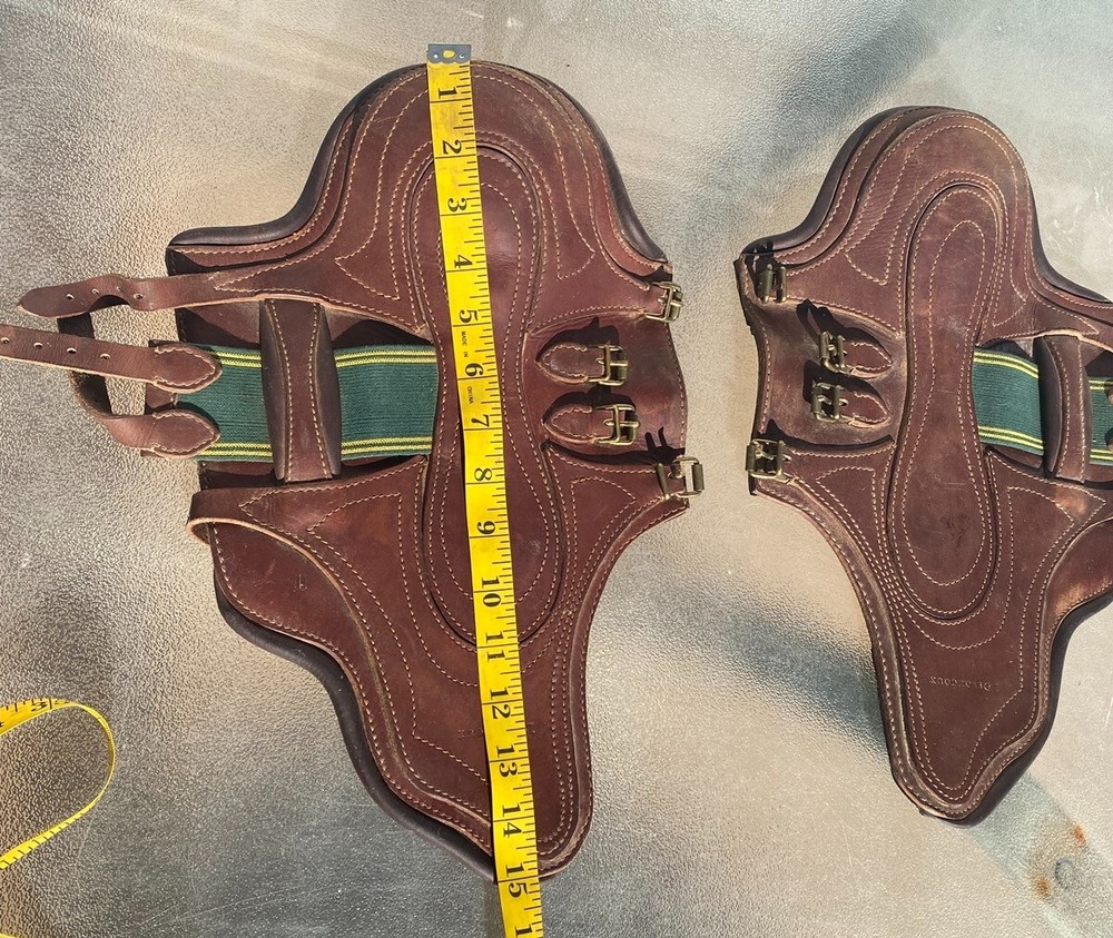 Devoucoux Chiberta Fetlock Boots Size 1 - Leather w/ soft lining Great Shape!