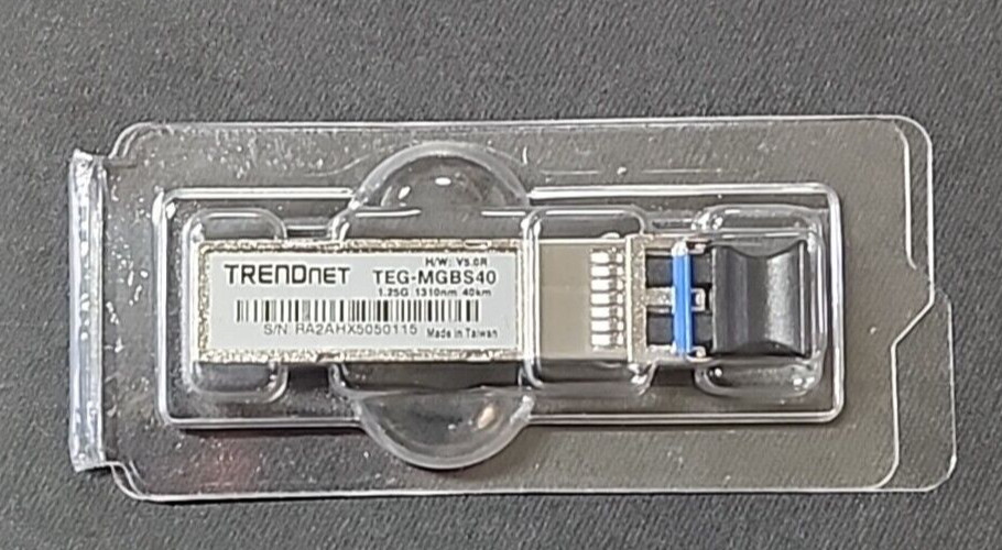 TRENDnet TEG-MGBS40 Mini GBIC Version V5.0R