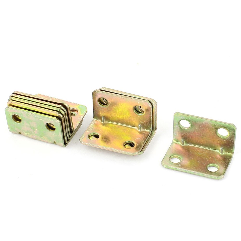 10pcs corner shelf support crossbars repair fixing corner brackets