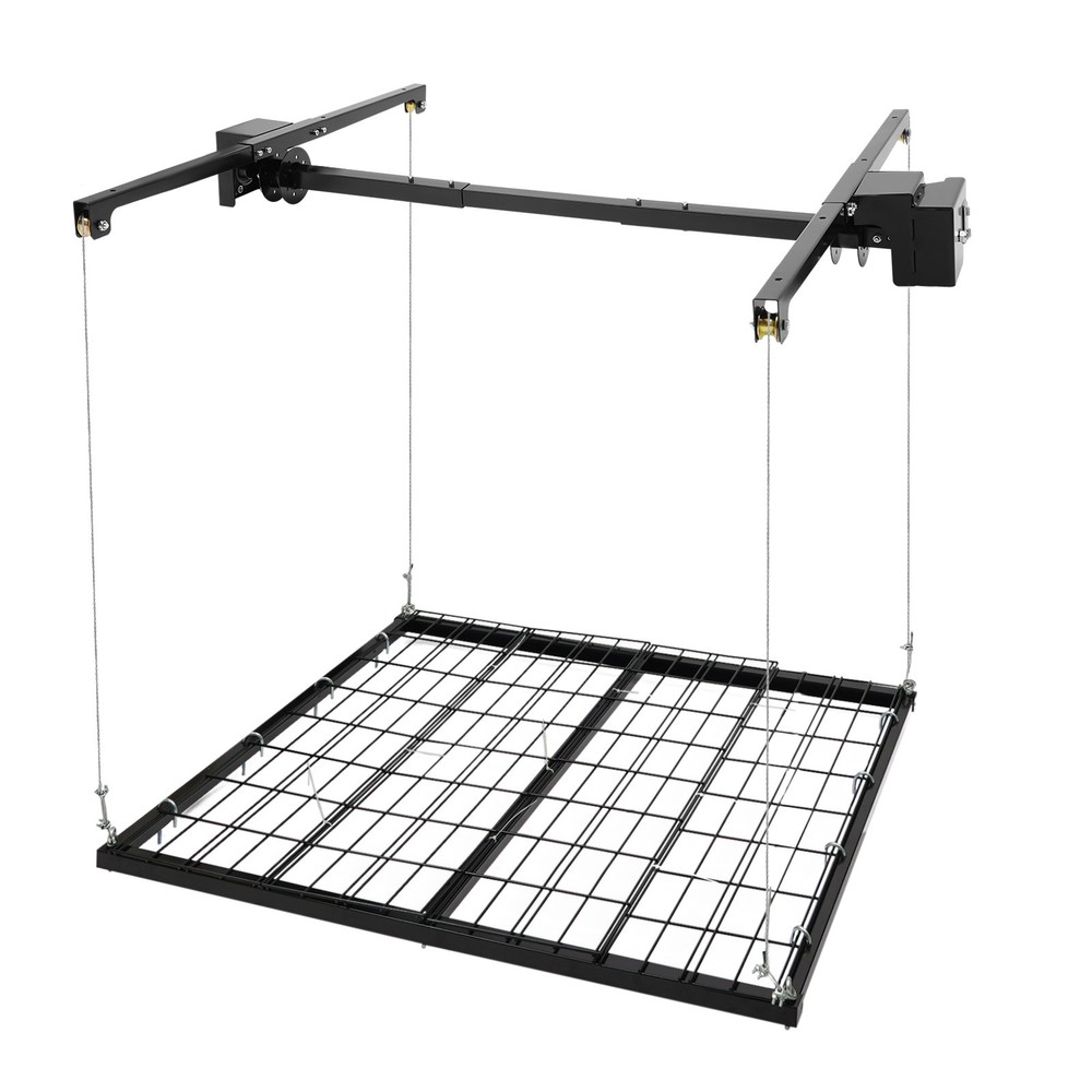 Overhead Garage Lifting Storage Rack, Adjustable Height Garage Storage Rack NEW