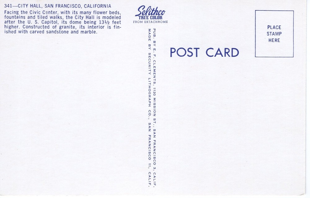 CITY HALL, SAN FRANCISCO, CA - PC6155