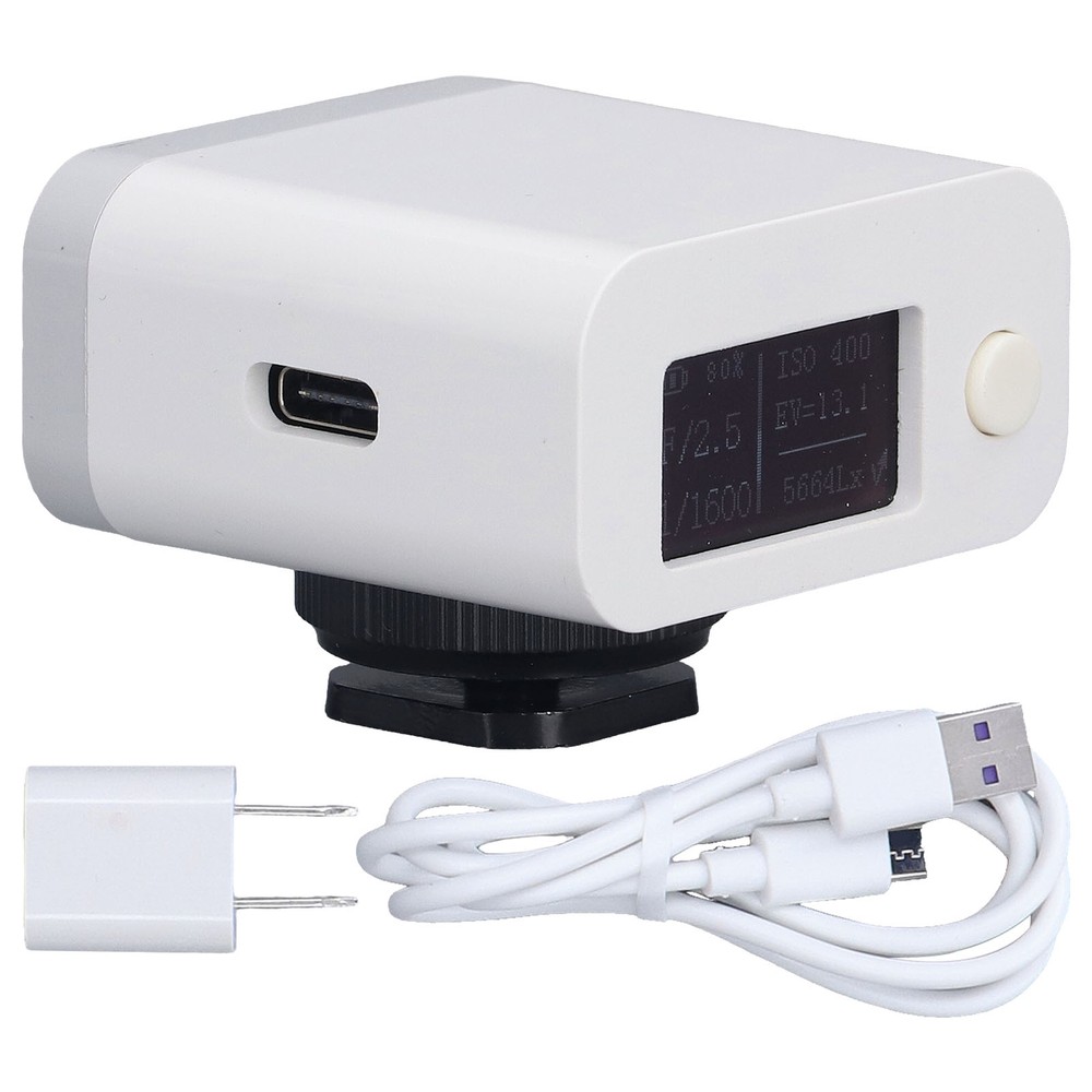 Camera Light Meter Photography Upper Reflection Photometer With USB Cable♡