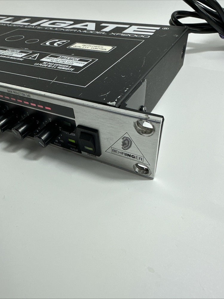 Behringer Intelligate XR2000 2-Ch Interactive Class-A Expander Gate Ducker