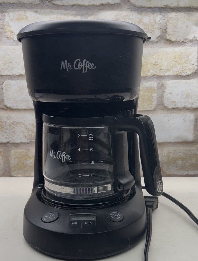 Mr Coffee/Sunbeam Delay Switch Mini 5 Cup Drip Coffee Maker Brewer #BVMC-PCO5BL1