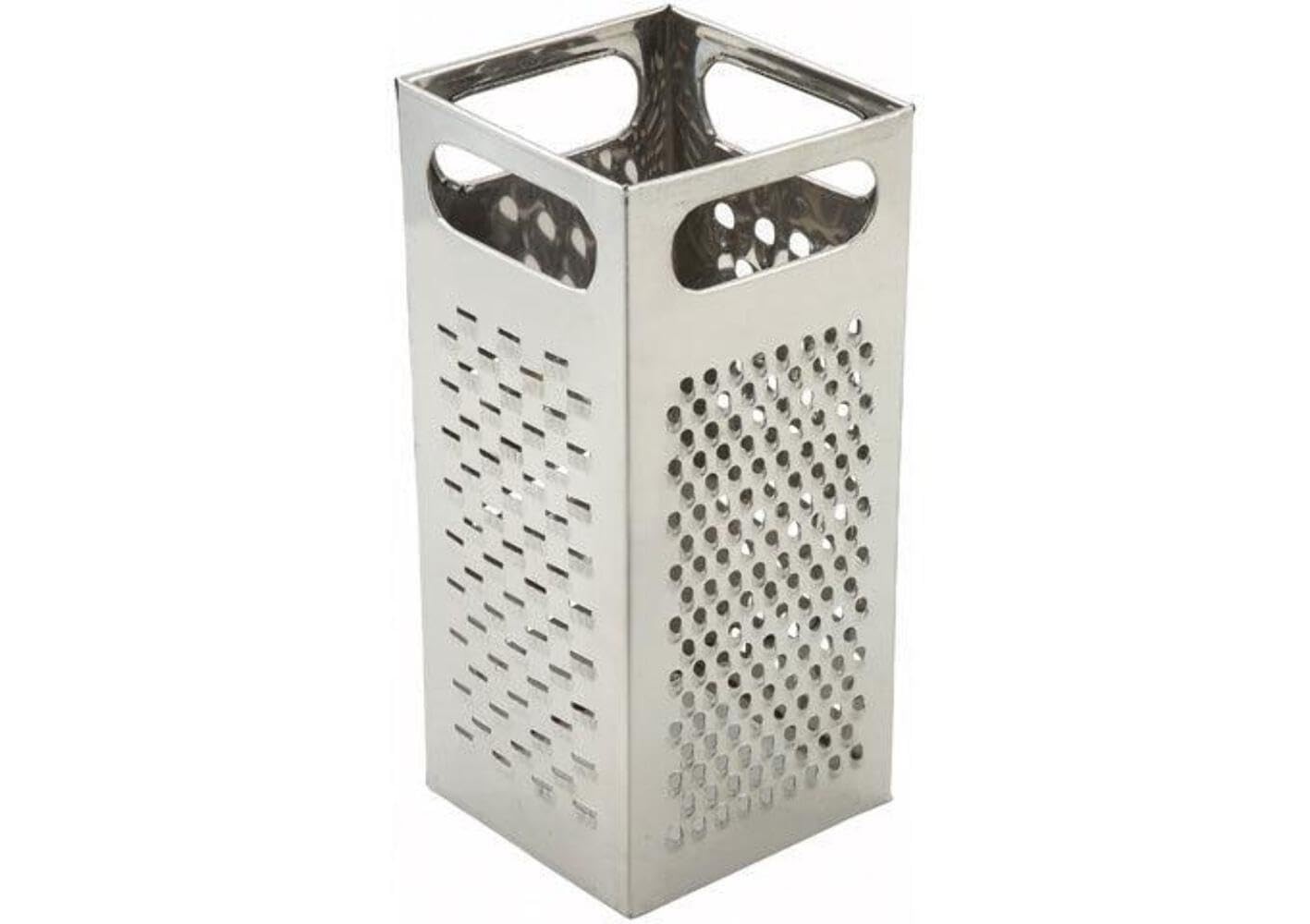 Winco Box Grater, 9-Inch by 4-Inch,Stainless 4" x x 9", Stainless Steel