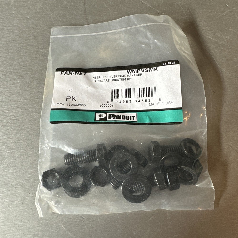 Panduit Side-Mount Hardware Kit WMPVSMK New