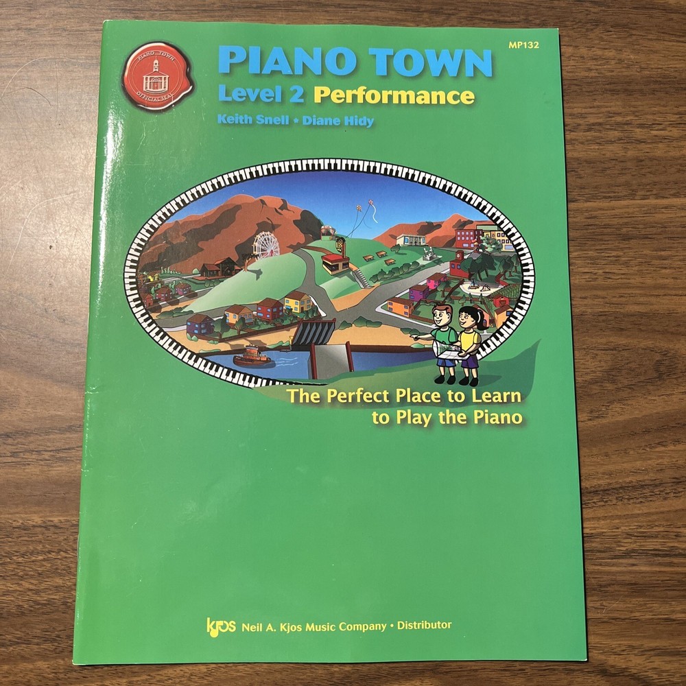 MP132 - Piano Town - Performance Level 2 - Paperback By Keith Snell - New