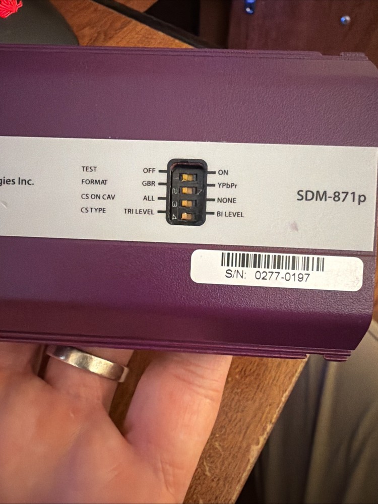 Miranda sdm-871p - Pulled from Working unit